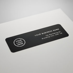 Company Logo Modern Business Return Address