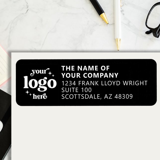 Company Logo Personalised Business Return Address (Creator Uploaded)