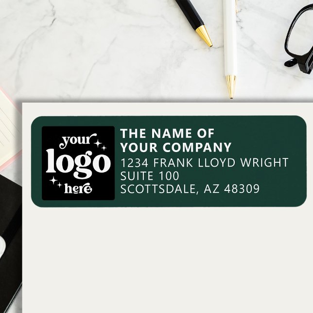 Company Logo Personalised Business Return Address (Creator Uploaded)