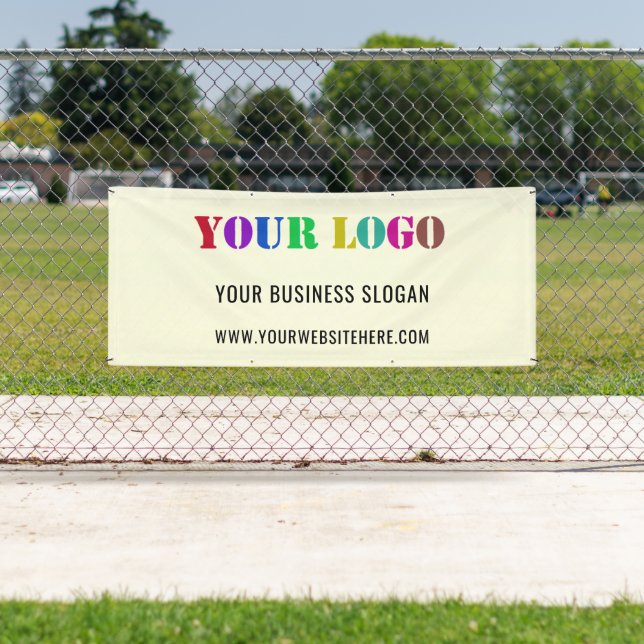 Company Logo Promotional Business Banner Example (Insitu)