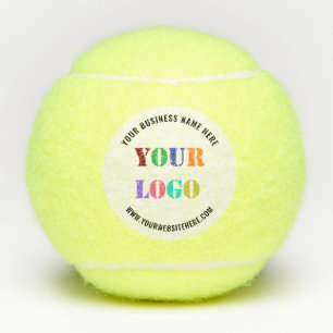 Company Logo Promotional Tennis Balls Template