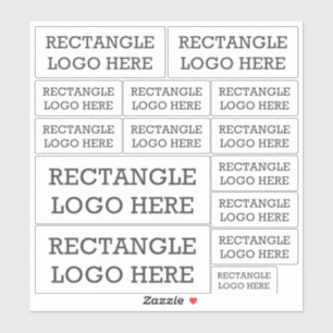 Company Logo Rectangle Shape Easy Upload