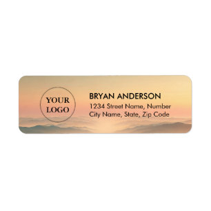Company Logo Return Address Label