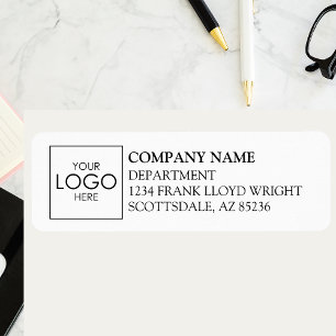 Company Logo Simple Custom Company Return Address