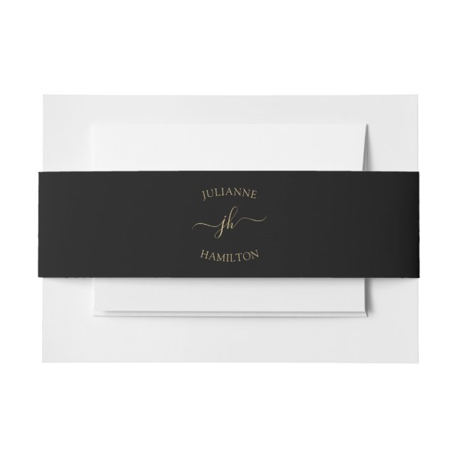 Company Logo Template Invitation Belly Band (Front Example)