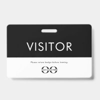 Company Logo Visitor Badge