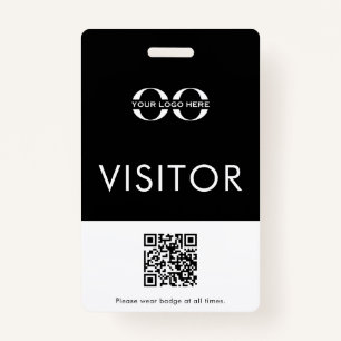 Company Logo Visitor Badge ID Badge