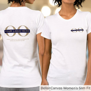 Company Logo Women's Slim Fit T-Shirt