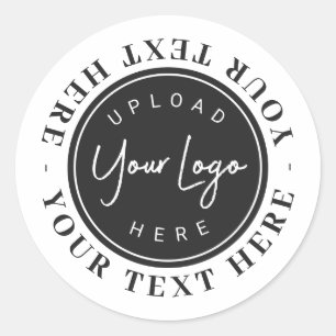 Company Logo Your Way Classic Round Sticker