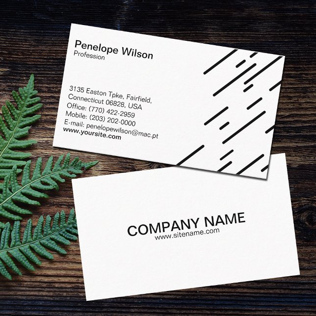 Company Name Customisable Business Card (Creator Uploaded)