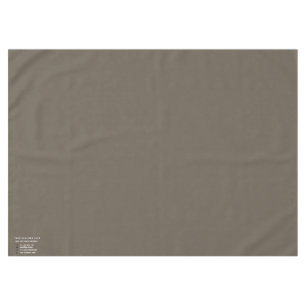 Company Name Info Tablecloth Template Custom Colou