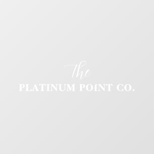 Company Name Logo Branded AI door sign