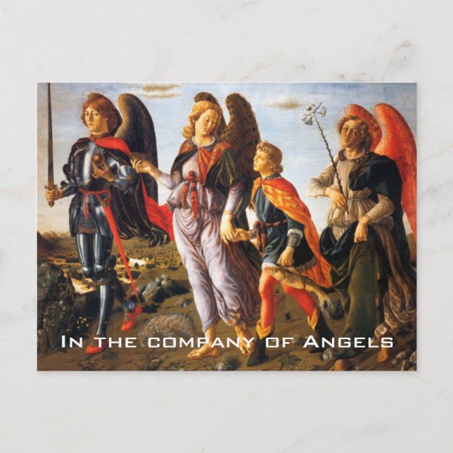 company of Angels postcard (Front)
