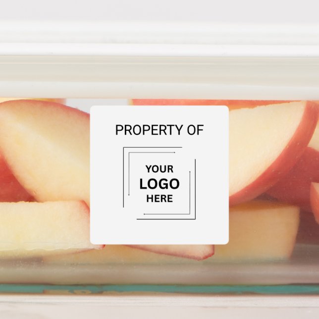 Company Property Logo | Business Asset Laptop  (Affixed)