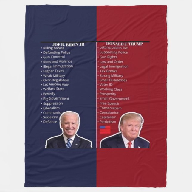 COMPARISON FLEECE BLANKET (Front)