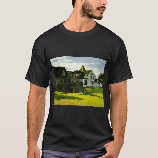 Compartment Car Edward Hopper T-Shirt (Front)