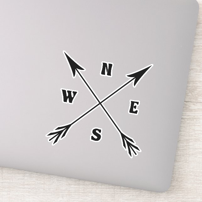 Compass arrows (Detail)