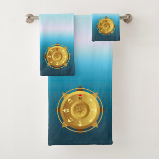 Compass Bath Towel Set