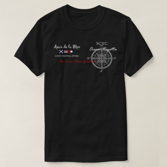 Compass design T-Shirt (Design Front)