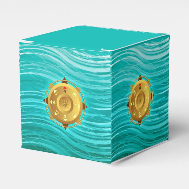 Compass Favour Box (Front Side)