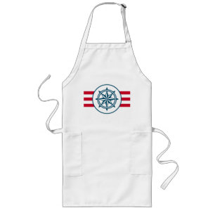 Compass Long Apron