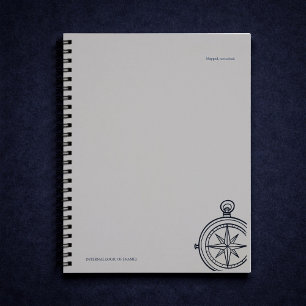 Compass-Midnight Cartographer Notebook