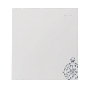 Compass-Midnight Catographer-Minimalist Notepad