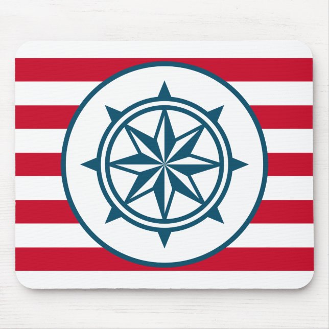 Compass Mouse Mat (Front)