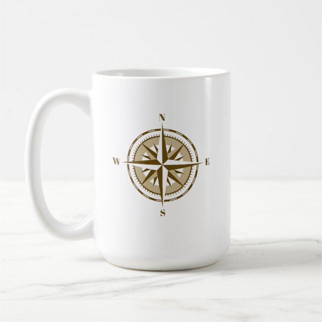 Compass Mug (Left)