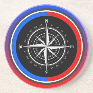 Compass Navigation Coaster