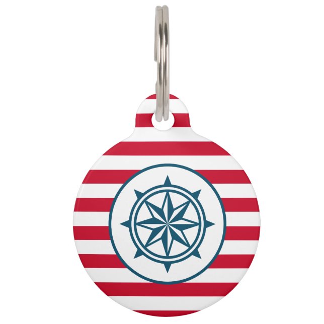 Compass Pet Tag (Front)