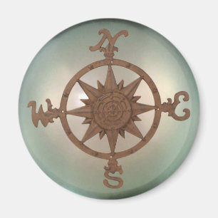 Compass Rose 2 Magnet
