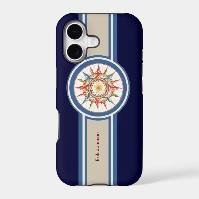 compass rose - add name (Back)