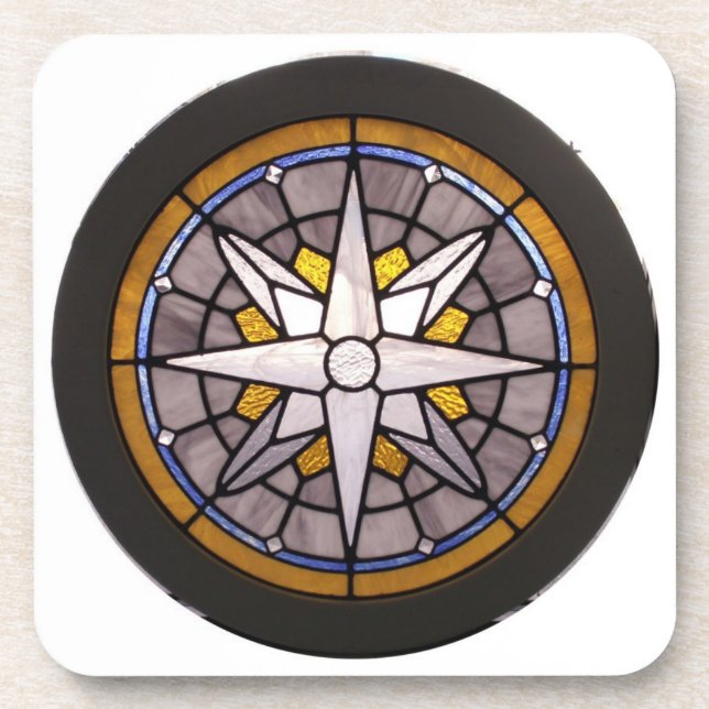 Compass Rose Coaster (Front)