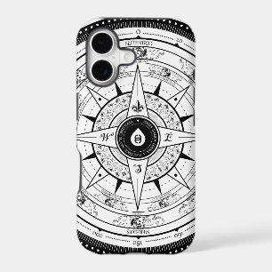 Compass Rose - Iphone5 Case (White)