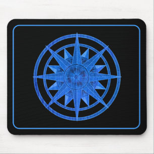 Compass Rose Mouse Mat