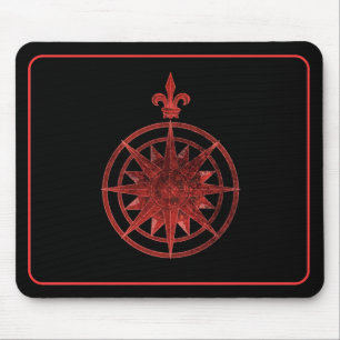 Compass Rose Mouse Mat