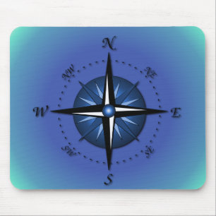 Compass Rose Mouse Mat
