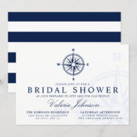 Compass Rose | Nautical Themed Bridal Shower