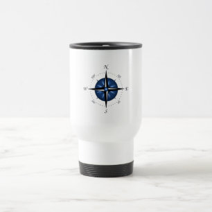 Compass Rose Travel Mug