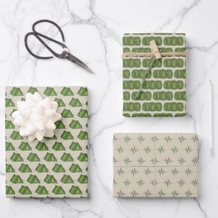 Compass Sleeping Bag Tent Summer Camp Camping Wrapping Paper Sheet