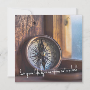 COMPASS TIME 5.25 x 5.25 card