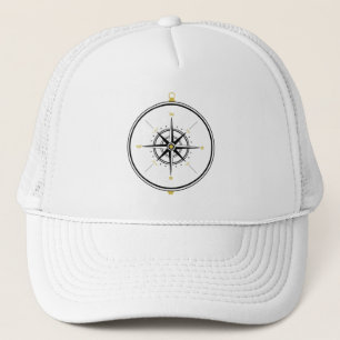 Compass Trucker Hat