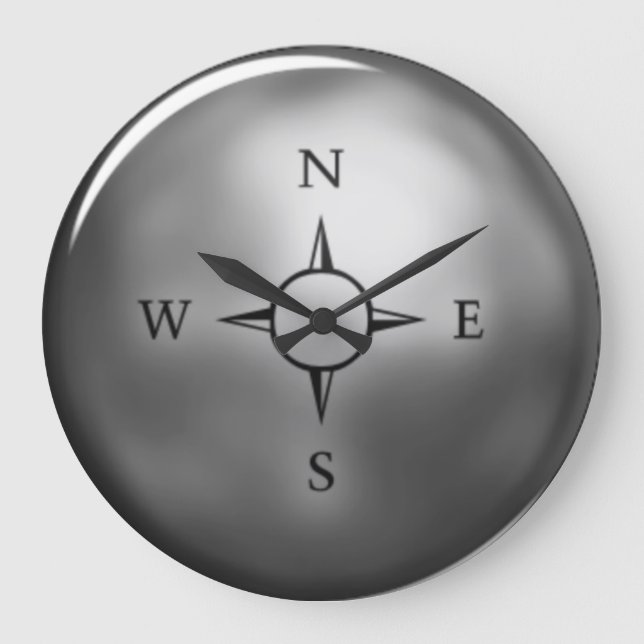 Compass Wall Clock (Front)