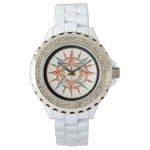 compass/wind rose watch