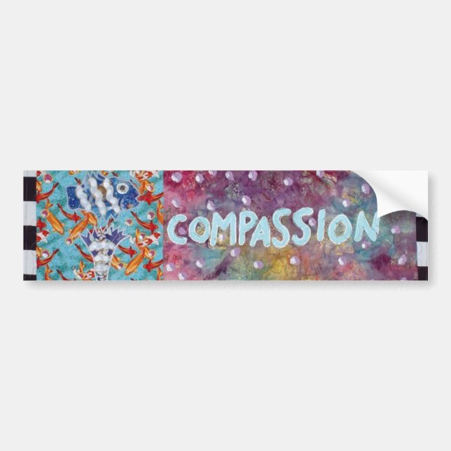 Compassion Bumper Sticker (Front)