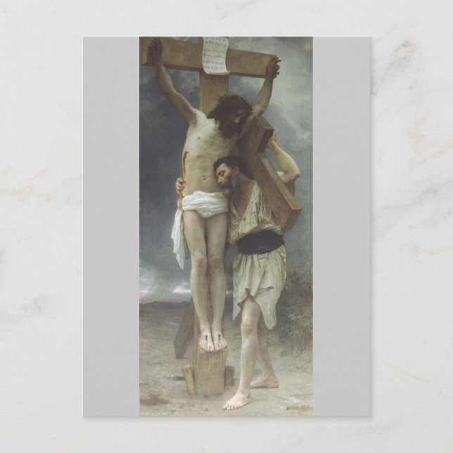 Compassion by William Bouguereau Postcard (Front)