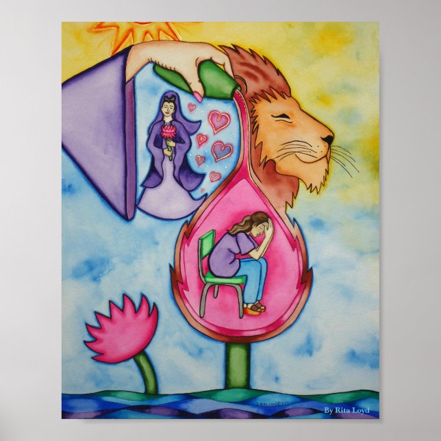 COMPASSION, COURAGE, AND STRENGTH POSTER (Front)