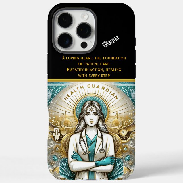 Compassionate Health Guardian Empowerment Case-Mate iPhone Case (Back)