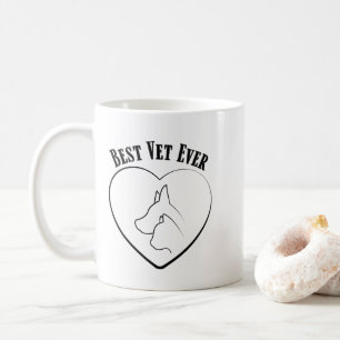 Compassionate Veterinary Doctor Animal Care Design Coffee Mug